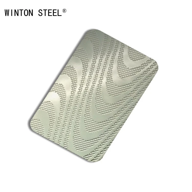 Embossing Stainless Steel Sheet high quality