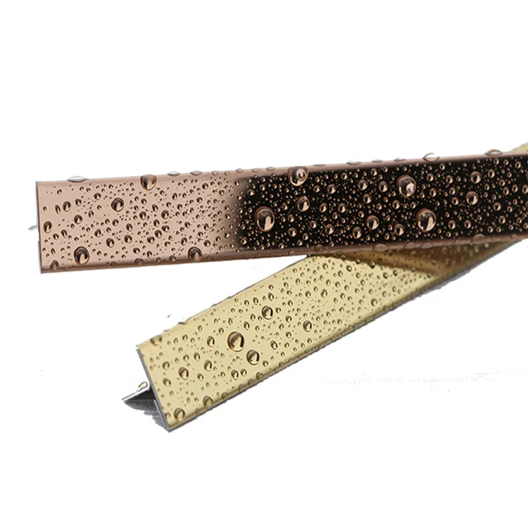 T Shape Stainless Steel Tile Trim